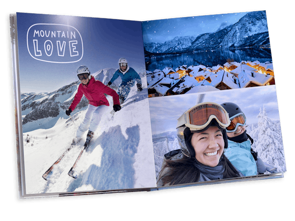 Pixum Fotoboek in wintersport stijl
