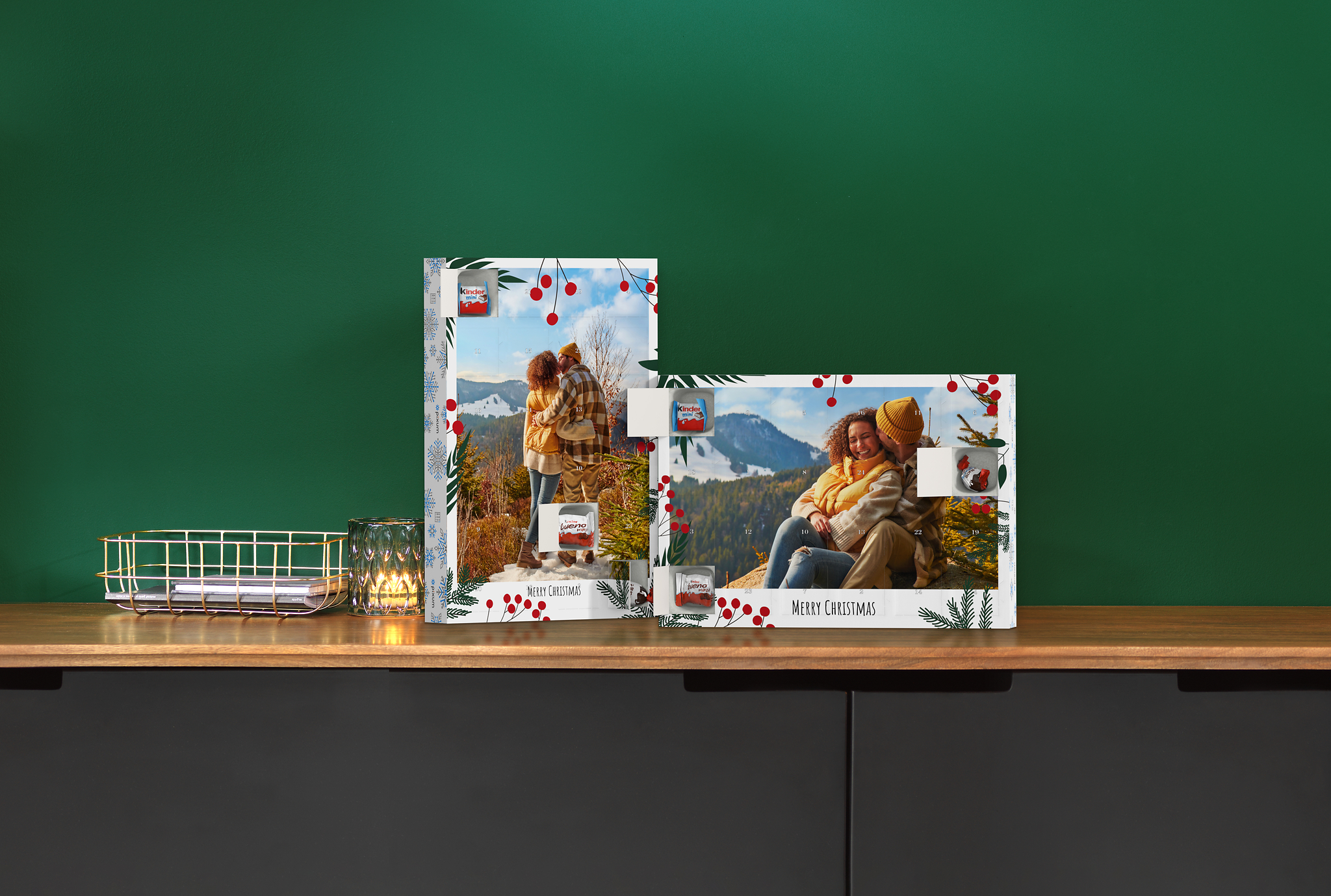 Calendario de Adviento personalizado
