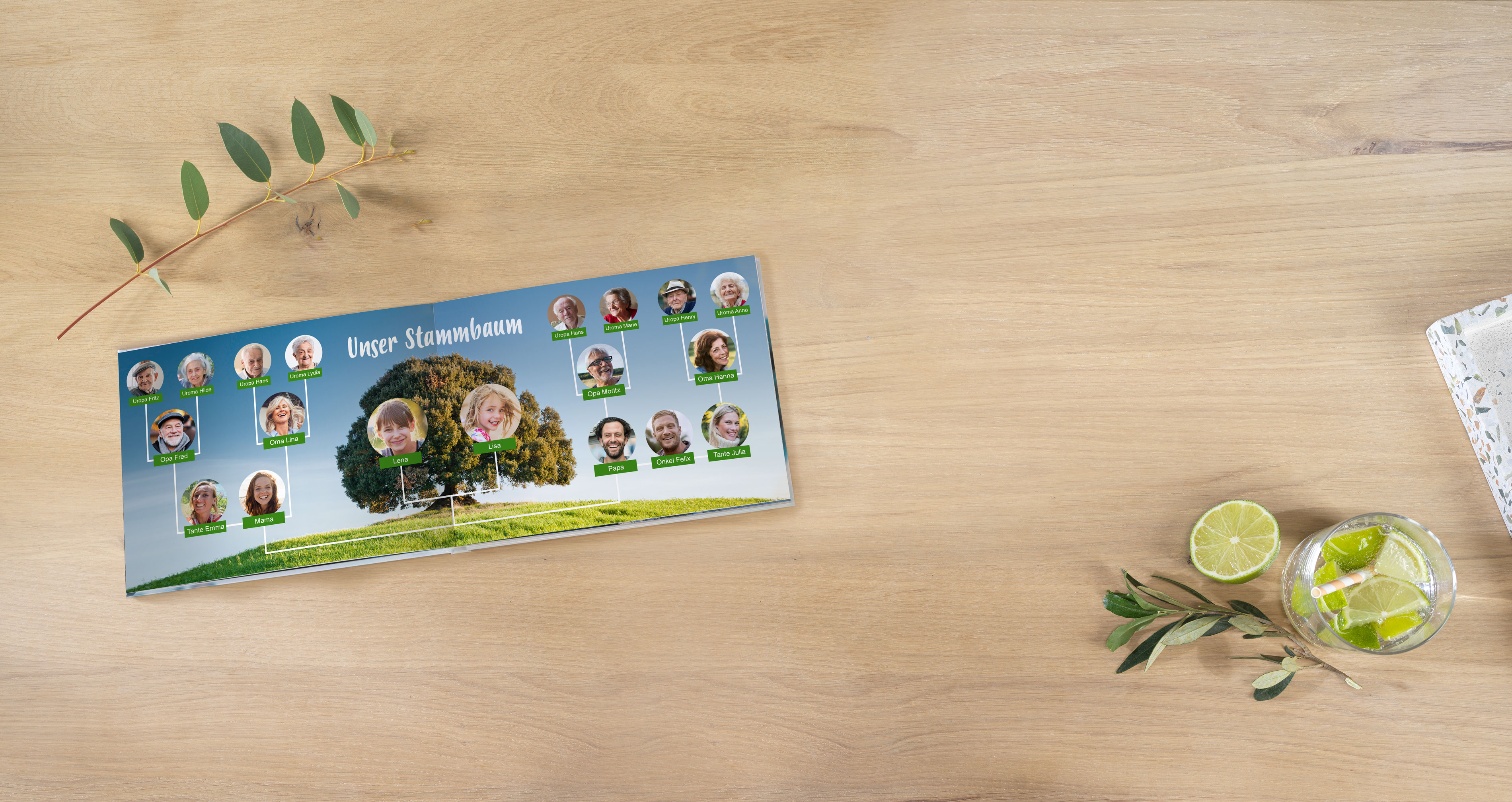 Pixum Fotoboek als familiekroniek