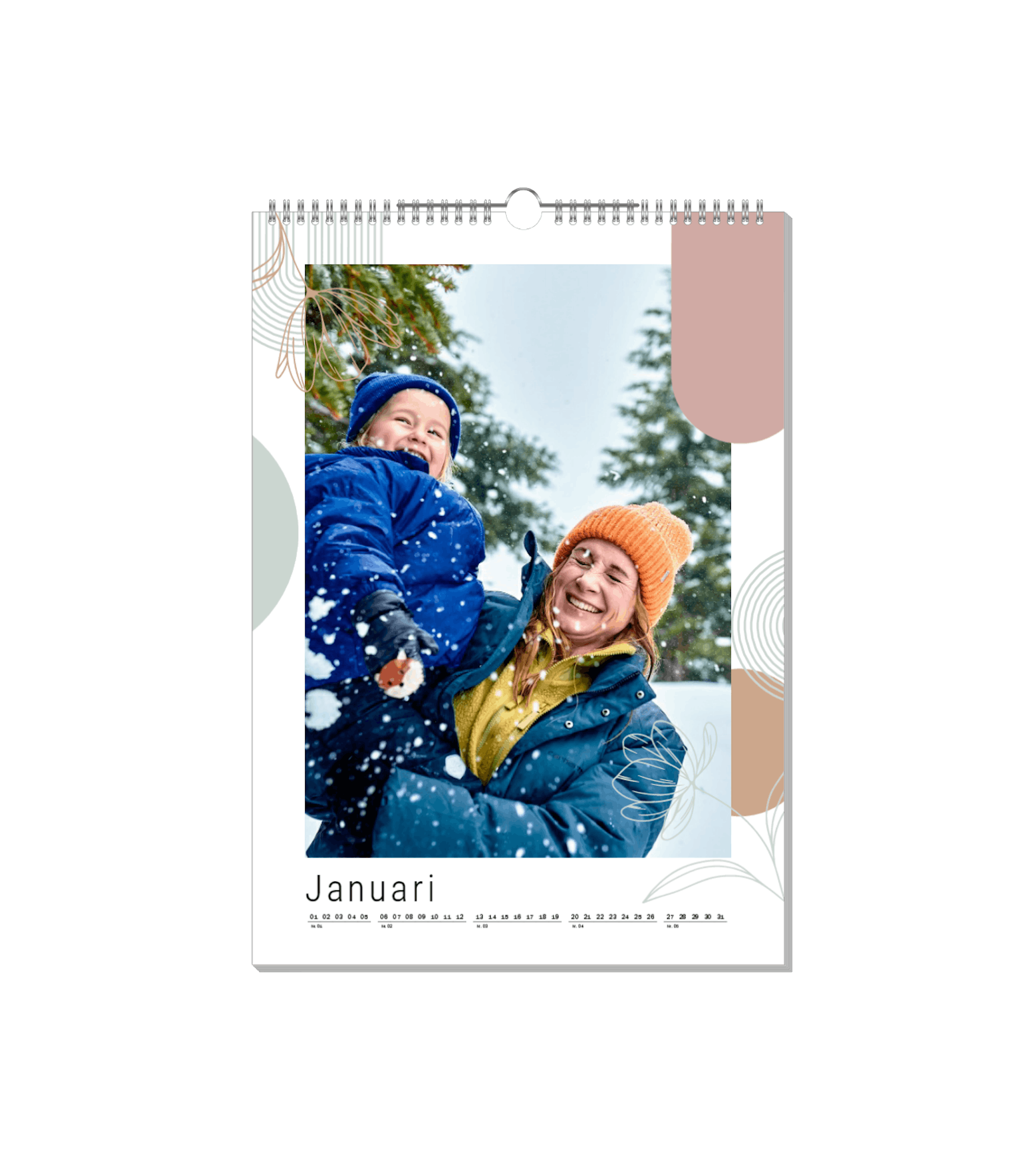 Kalender Design Modern Art