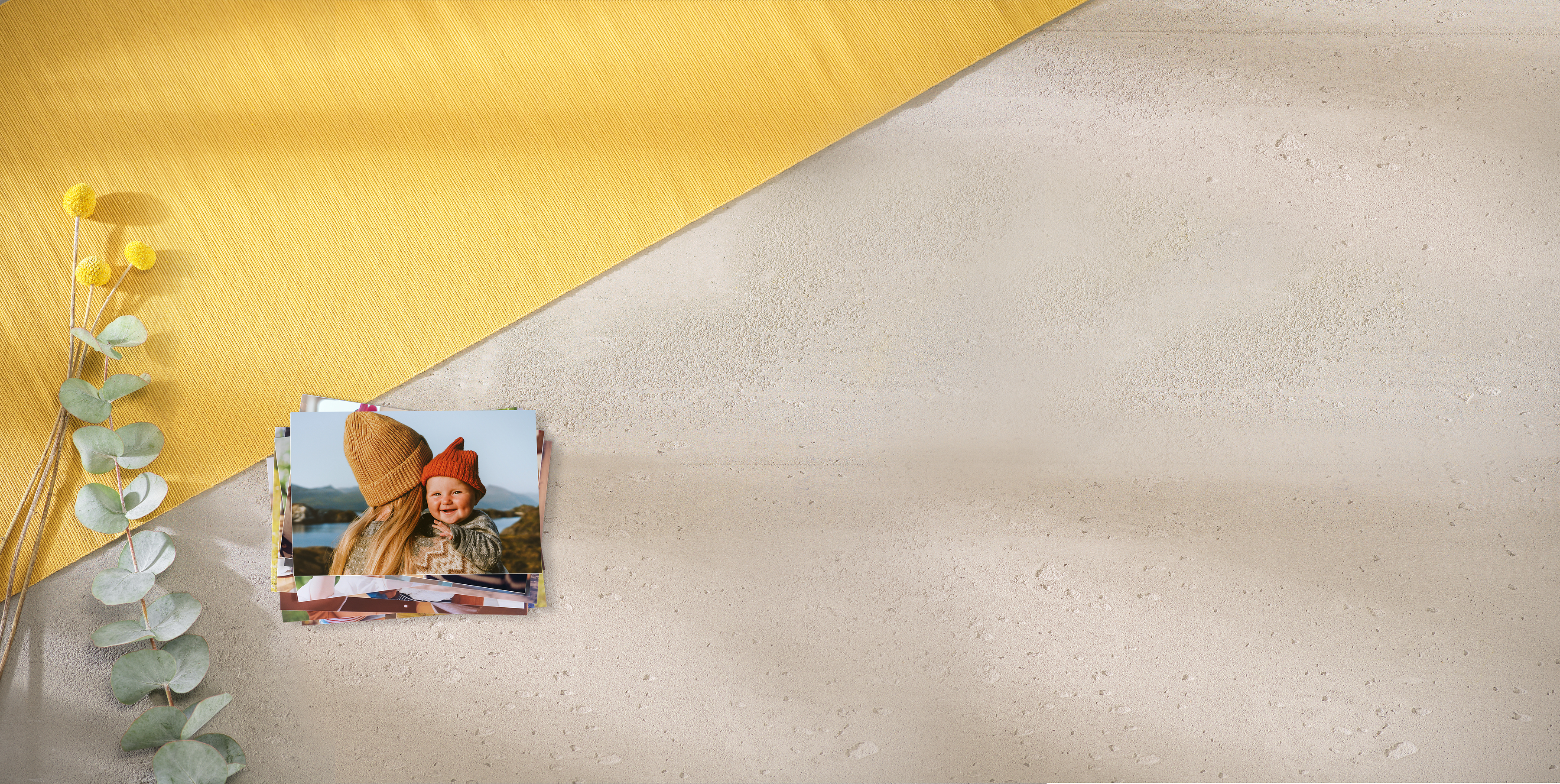 Fotoabzüge im klassischen Format mit Familenfotos