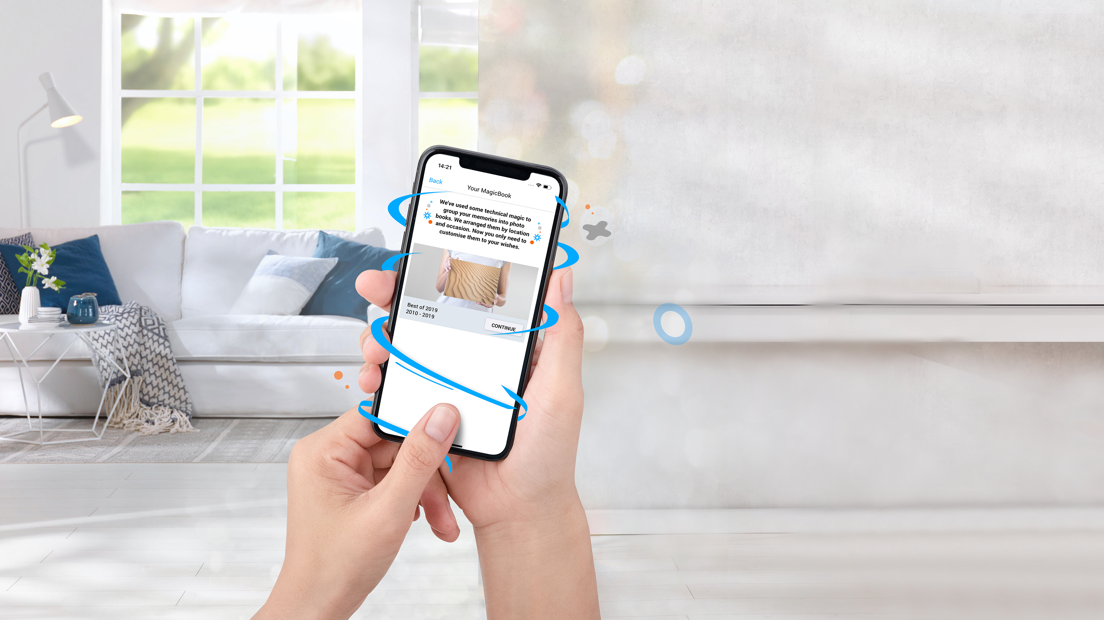 Magicbooks nell'app Pixum