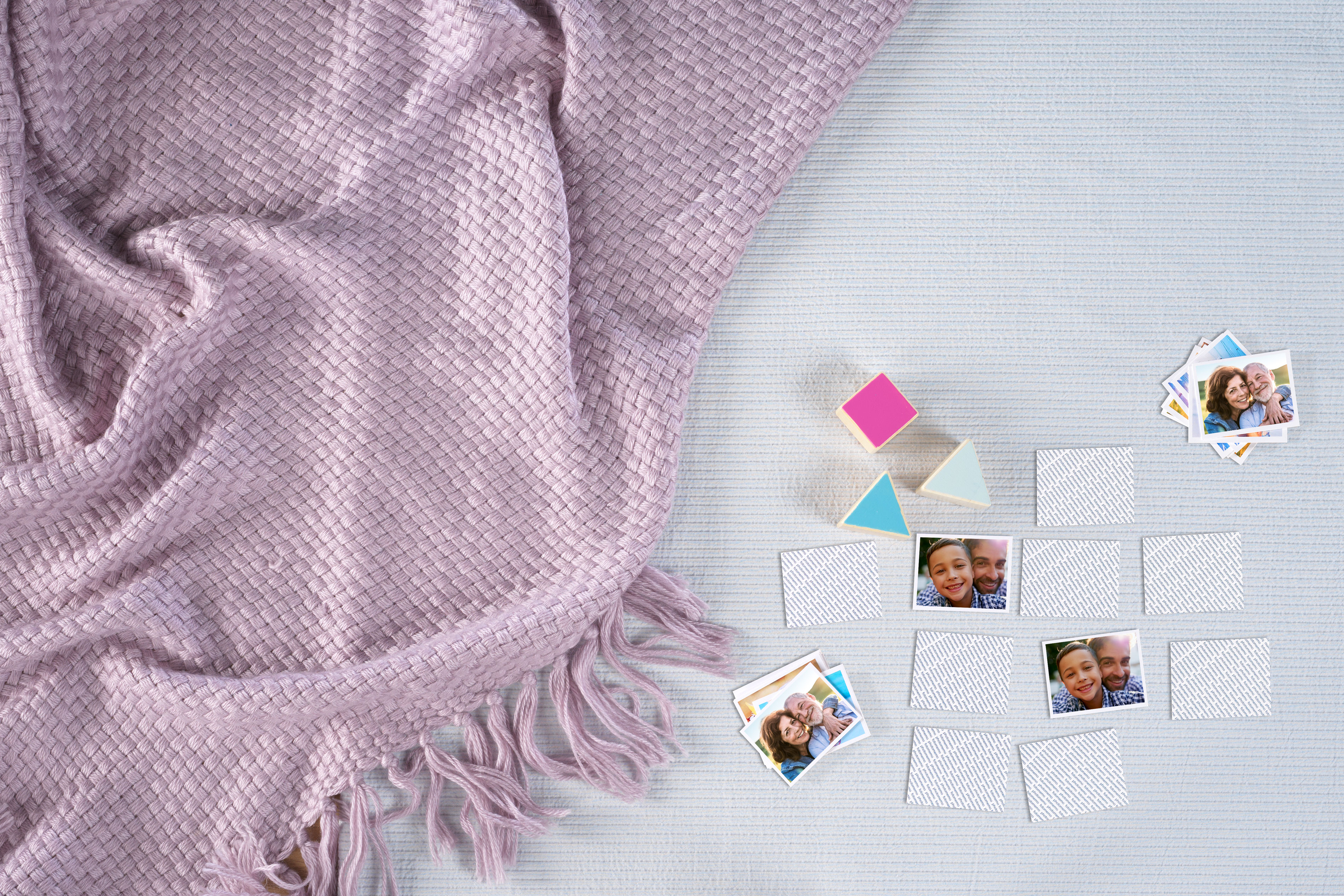 Foto memo personalizado con fotos familiares