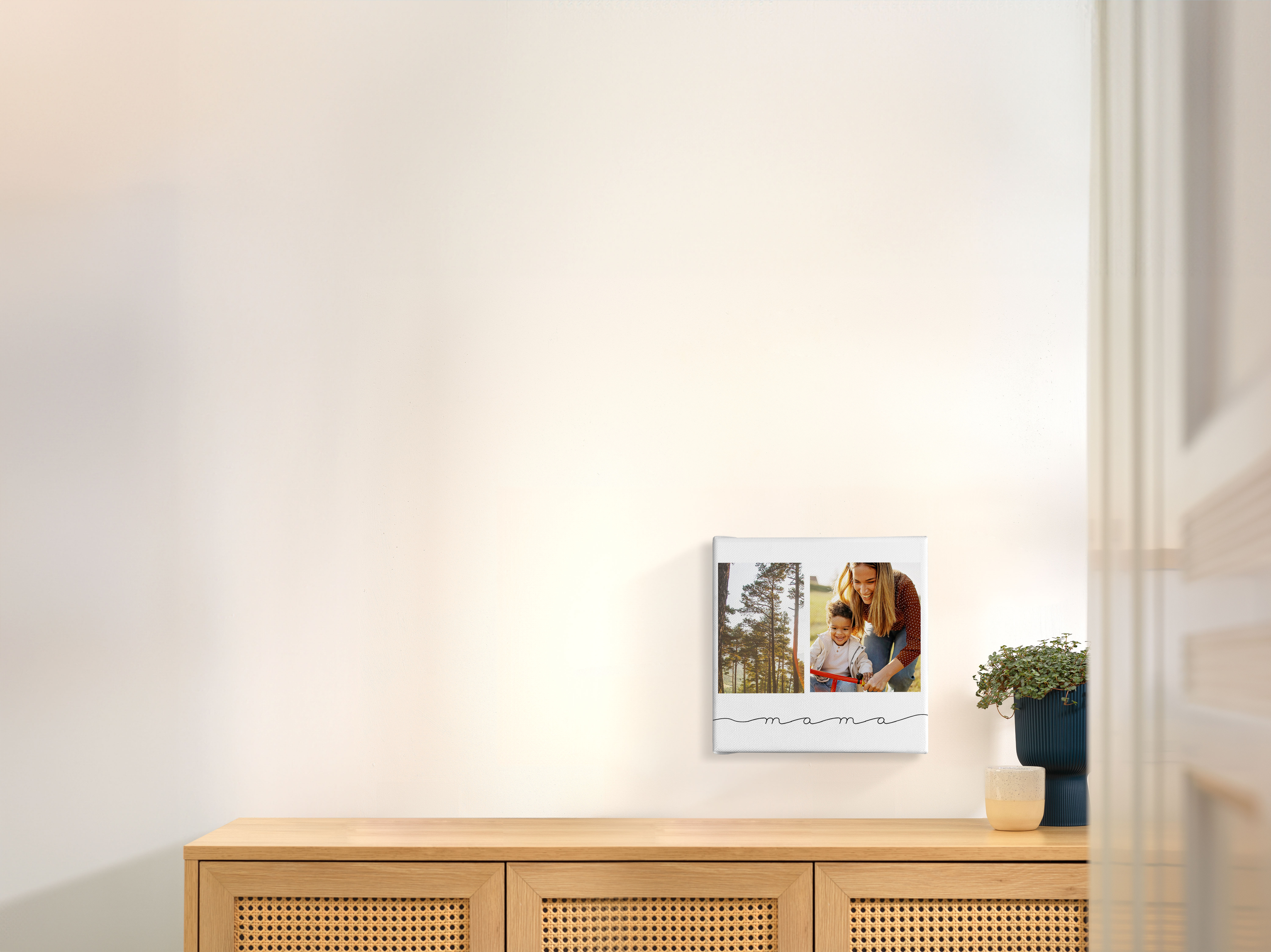 Lienzo con foto Pixumn personalizado con fotos del Día de la Madre