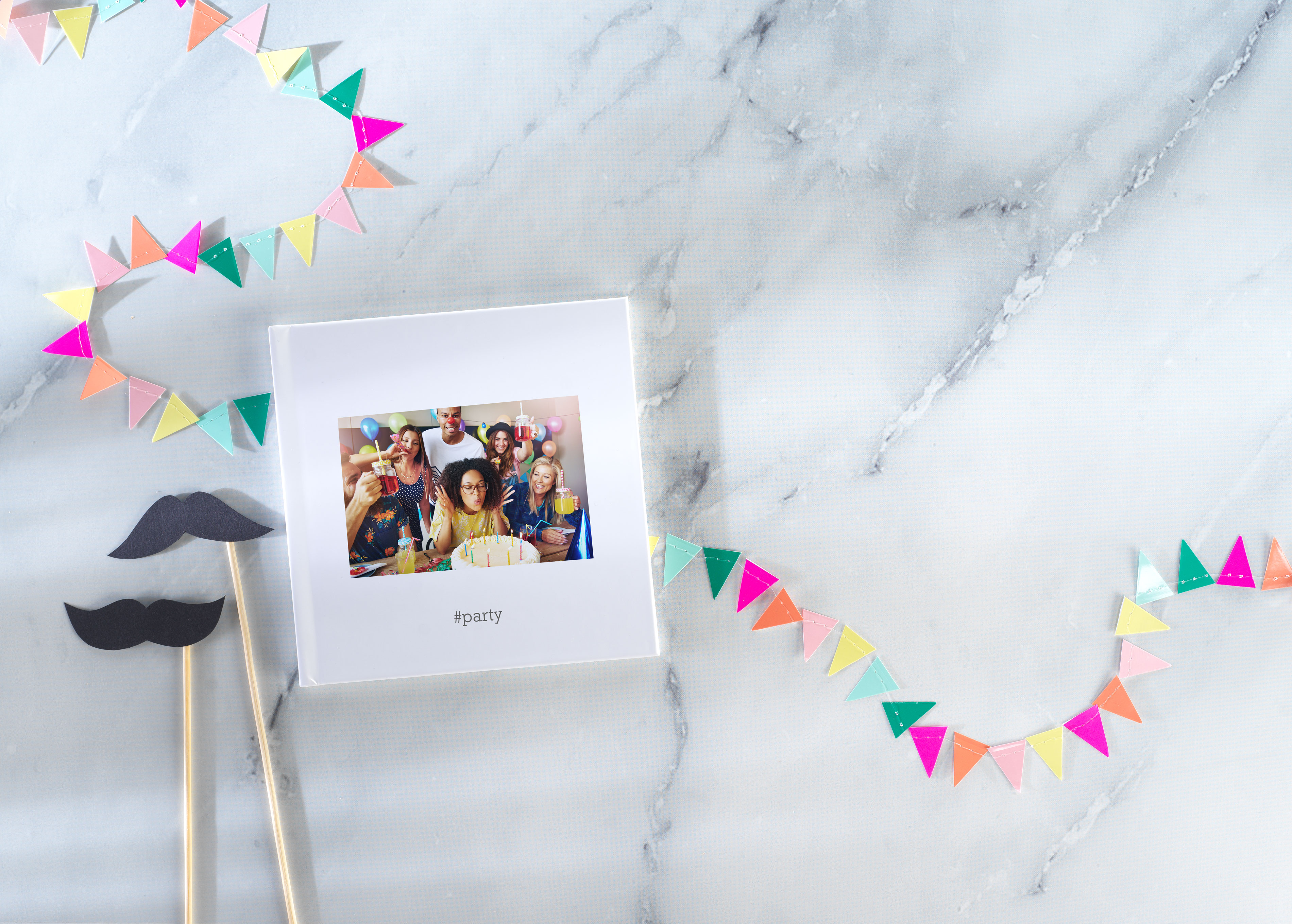 Fotolibro Pixum con foto di compleanno