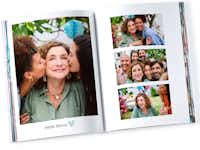 Fotoboek in staand formaat Fotoboek in staand formaat met verjaardagsfoto's.