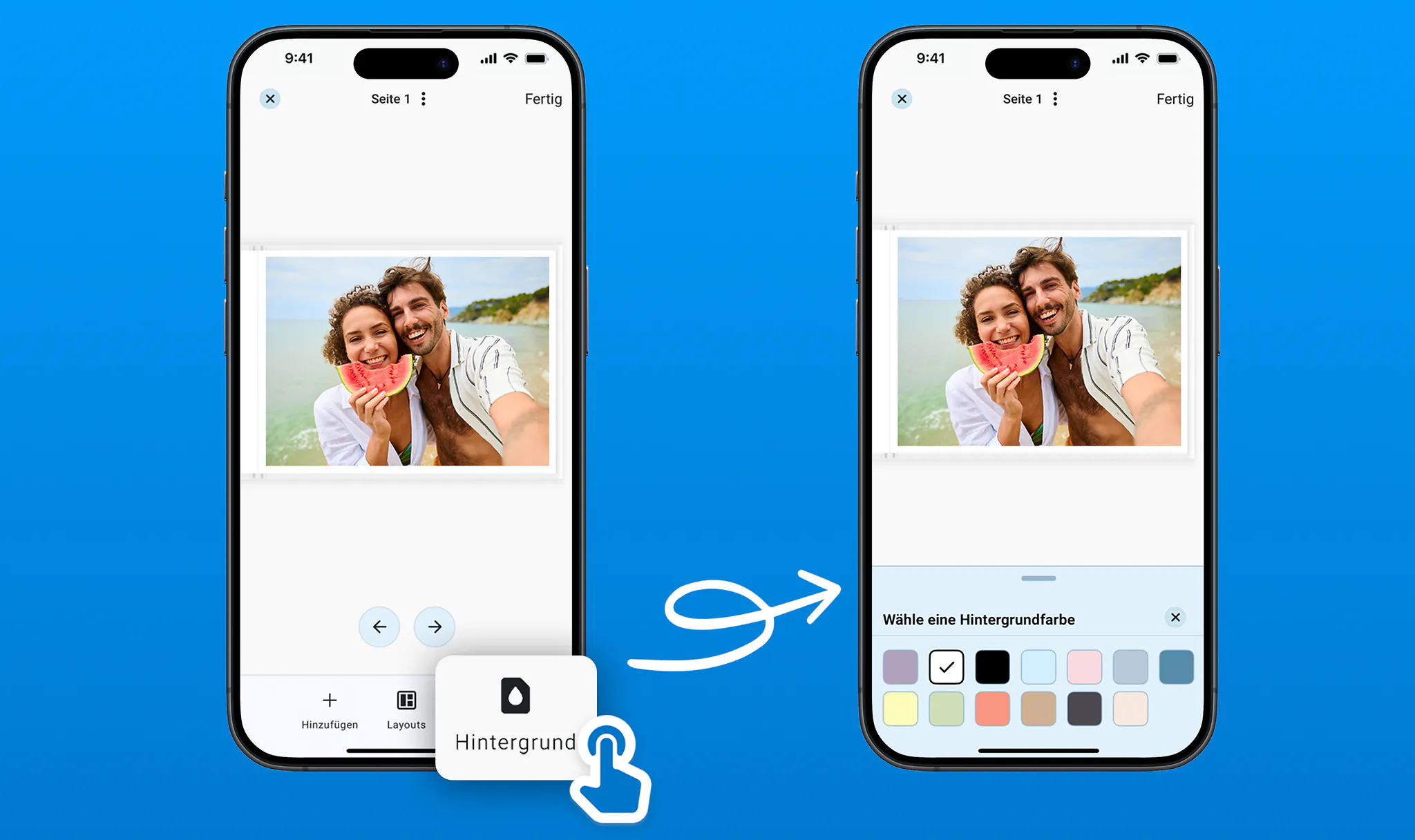 Fotobücher in der Pixum App individuell gestalten Fotobücher in der Pixum App individuell gestalten