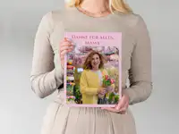 Pixum Fotobuch groß quadratisch erstellen Pixum Fotobuch groß im quadratischen Format mit einem Urlaubsfoto von Mama auf dem Cover