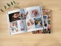 Livre photo Pixum Livre photo avec un bébé et sa famille