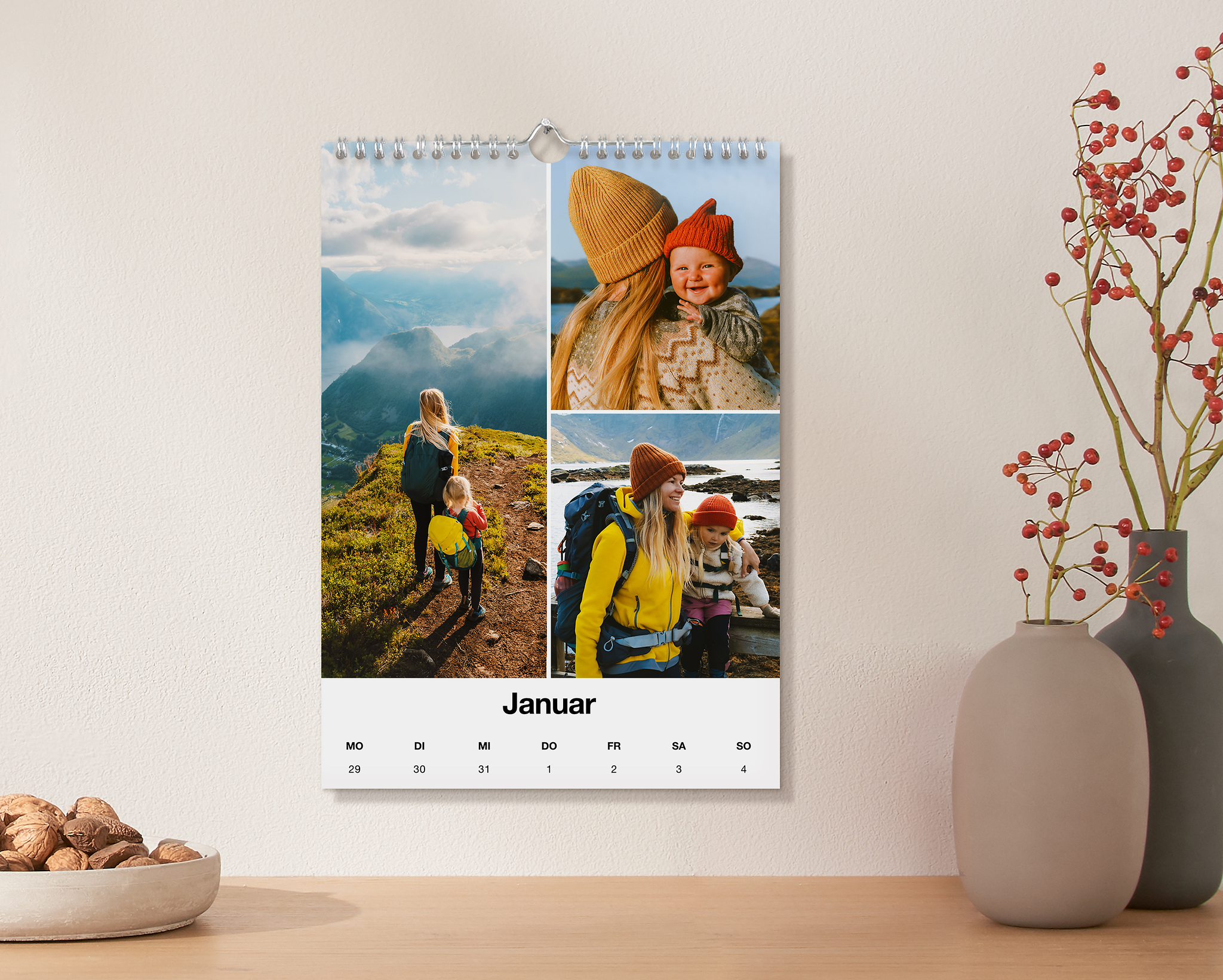 Weekkalender in A4-formaat