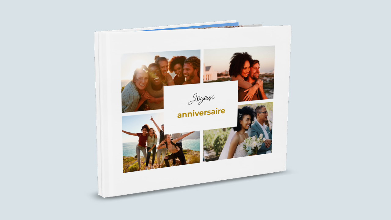 Album photo d'anniversaire
