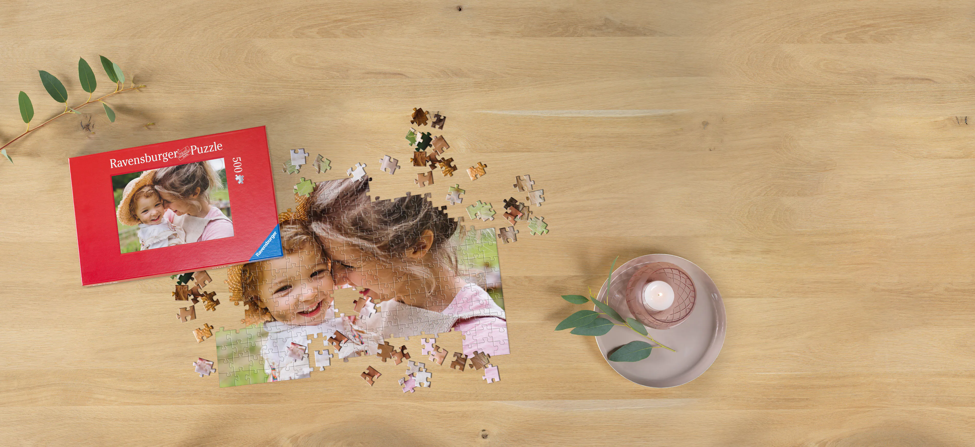 Opzioni di personalizzazione per il tuo puzzle Opzioni di personalizzazione per il tuo puzzle