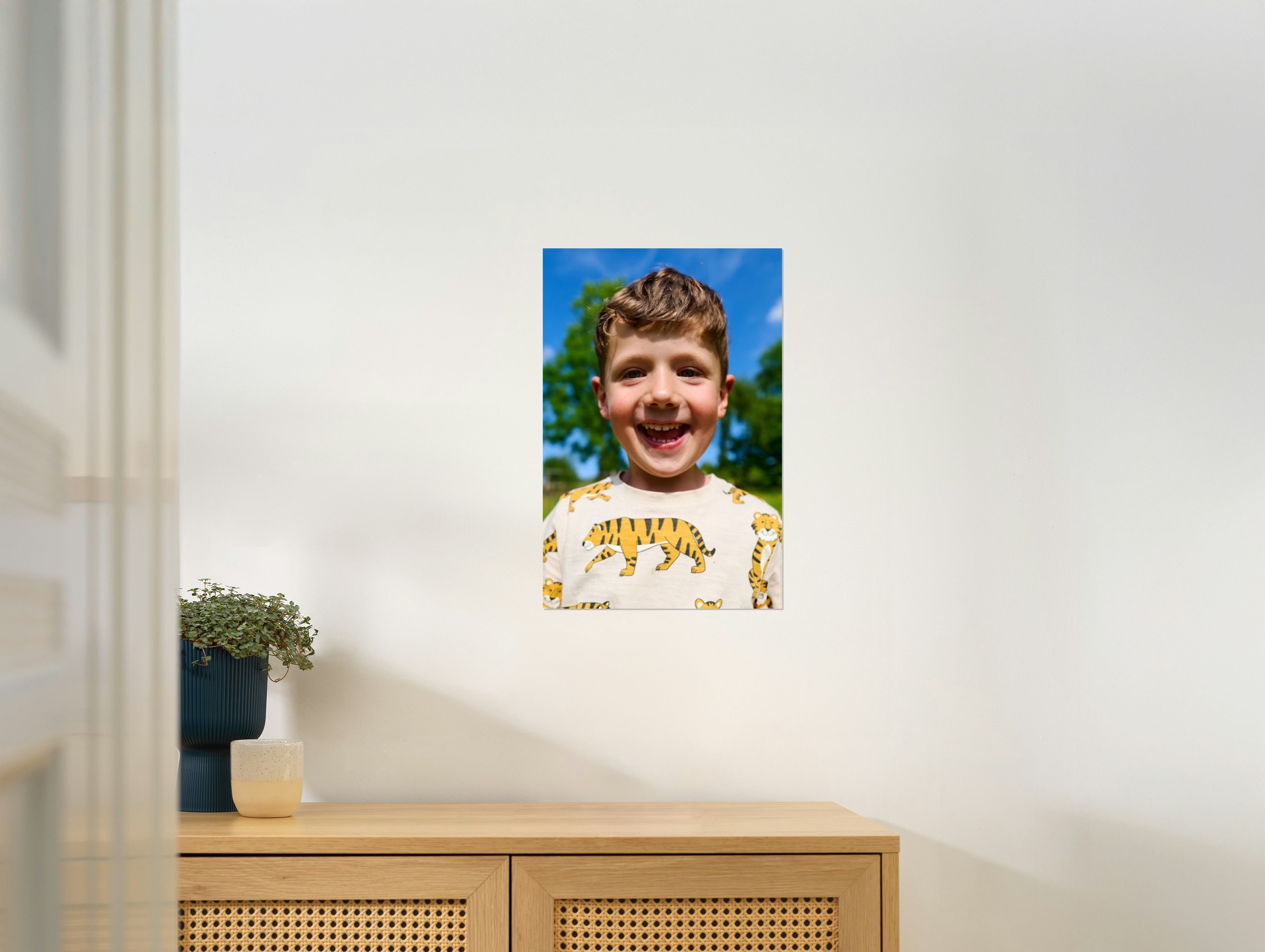Deine Fotos als Poster an die Wand bringen