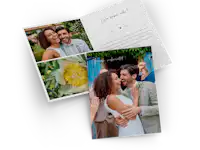 Klappkarte als Einladung zur Hochzeit gestalten