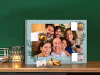 Calendrier de l'Avent Pixum avec des chocolats Ferrero Calendrier de l'Avent Pixum avec des chocolats Ferrero avec une photo de famille