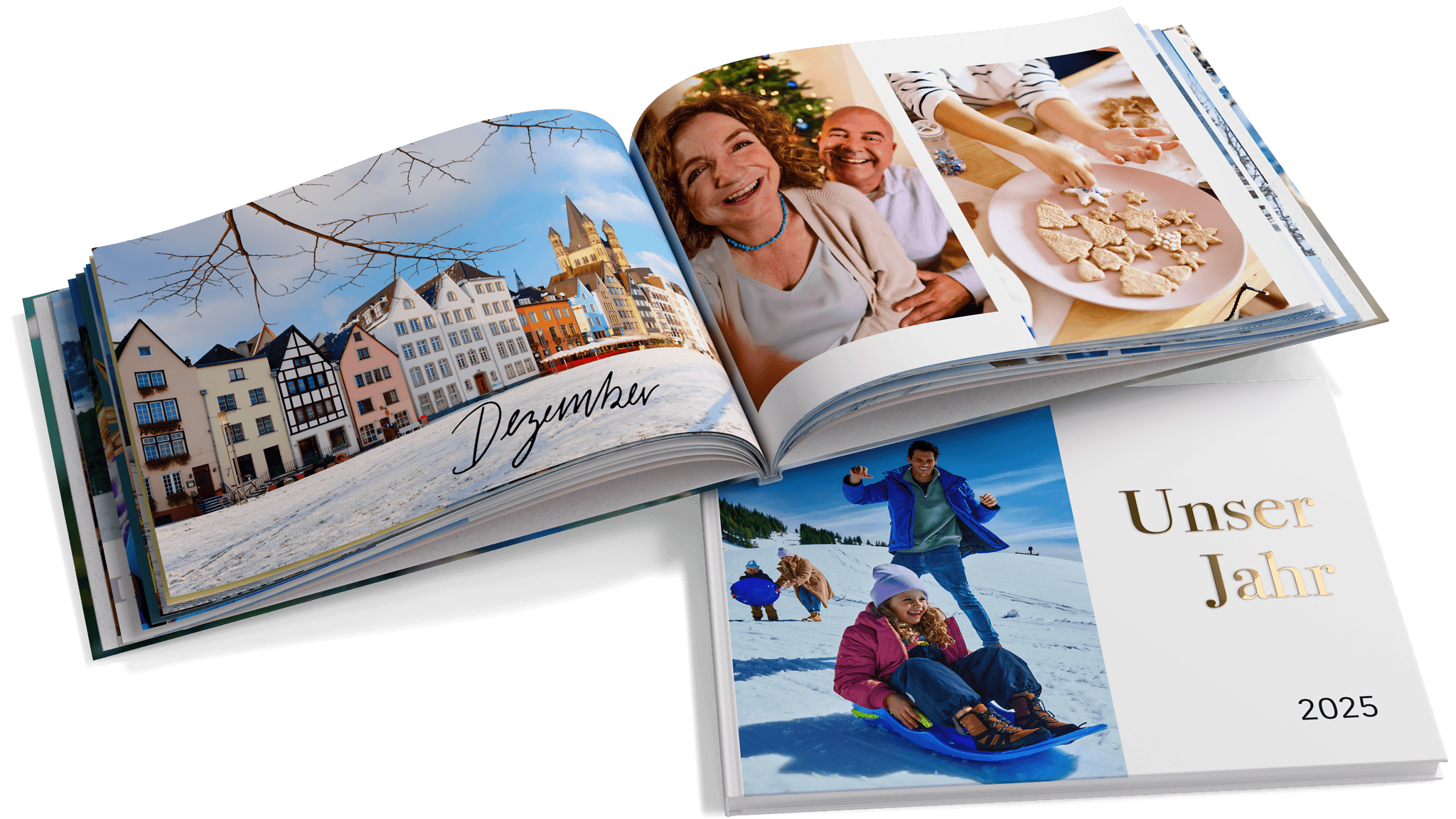 Fotobuch im Querformat