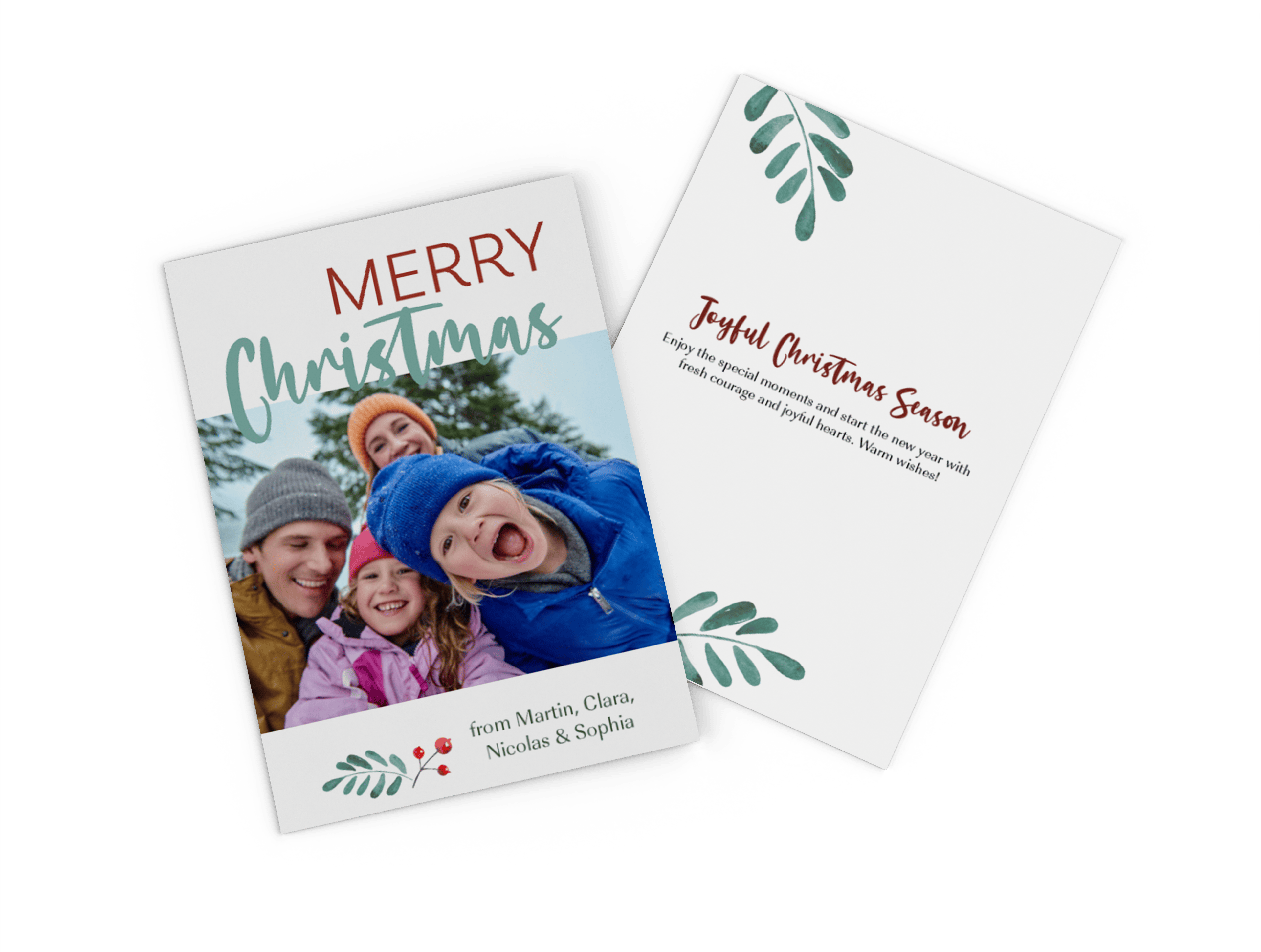 16 Pezzi Di Biglietti Di Auguri Di Natale Con 16 Buste E 20 Adesivi - Foto 2