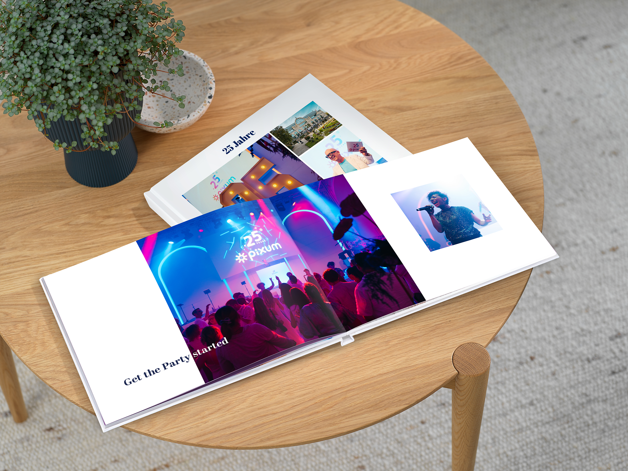 Fotobücher von Firmenjubiläen gestalten