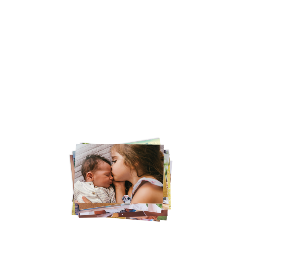 Premium Fotos 9 cm mit Familienmotiv als Freisteller