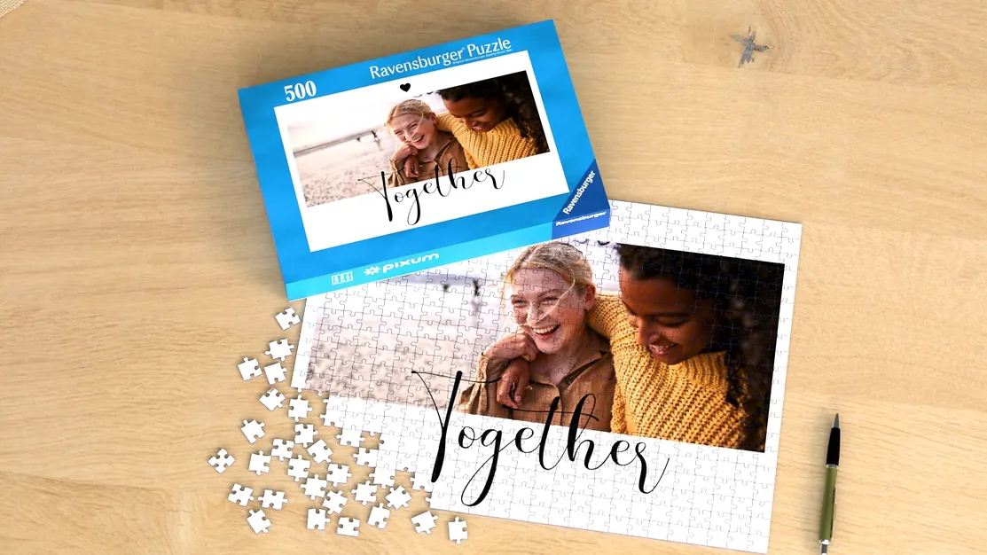 Ravensburger puzzel met 500 stukjes Ravensburger puzzel met 500 stukjes
