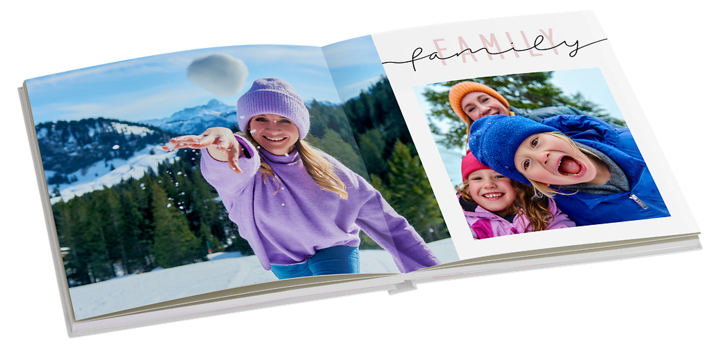 Pixum photo book in portrait format