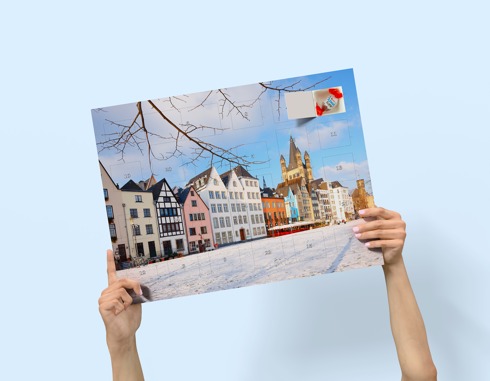 Adventskalender mit persönlichen Fotos gestalten