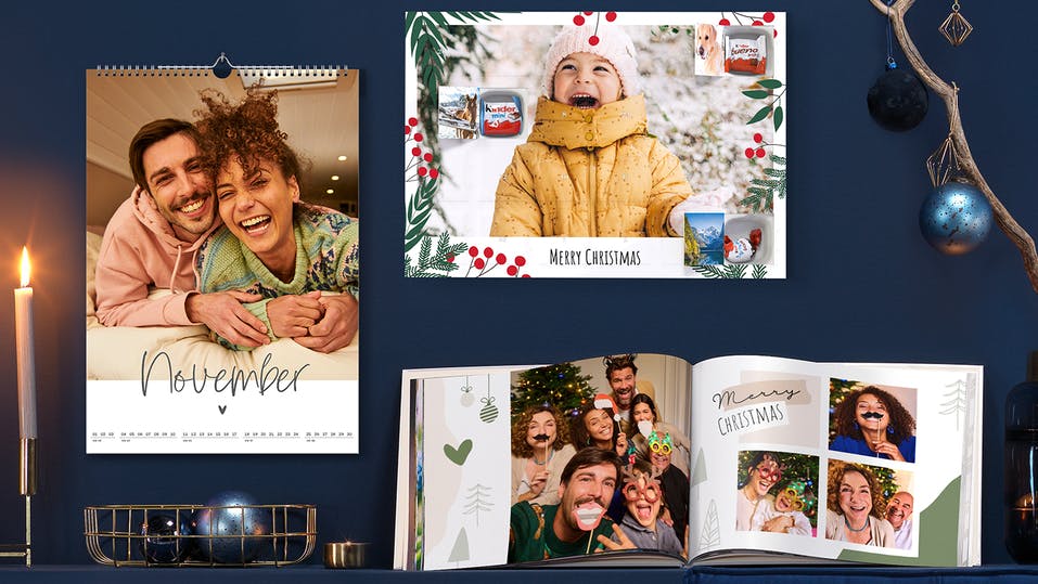 Wandkalender, Pixum Fotobuch und co zu Weihnachten verschenken