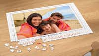 Puzzle personalizzato con foto di famiglia Puzzle personalizzato con foto di famiglia in vacanza