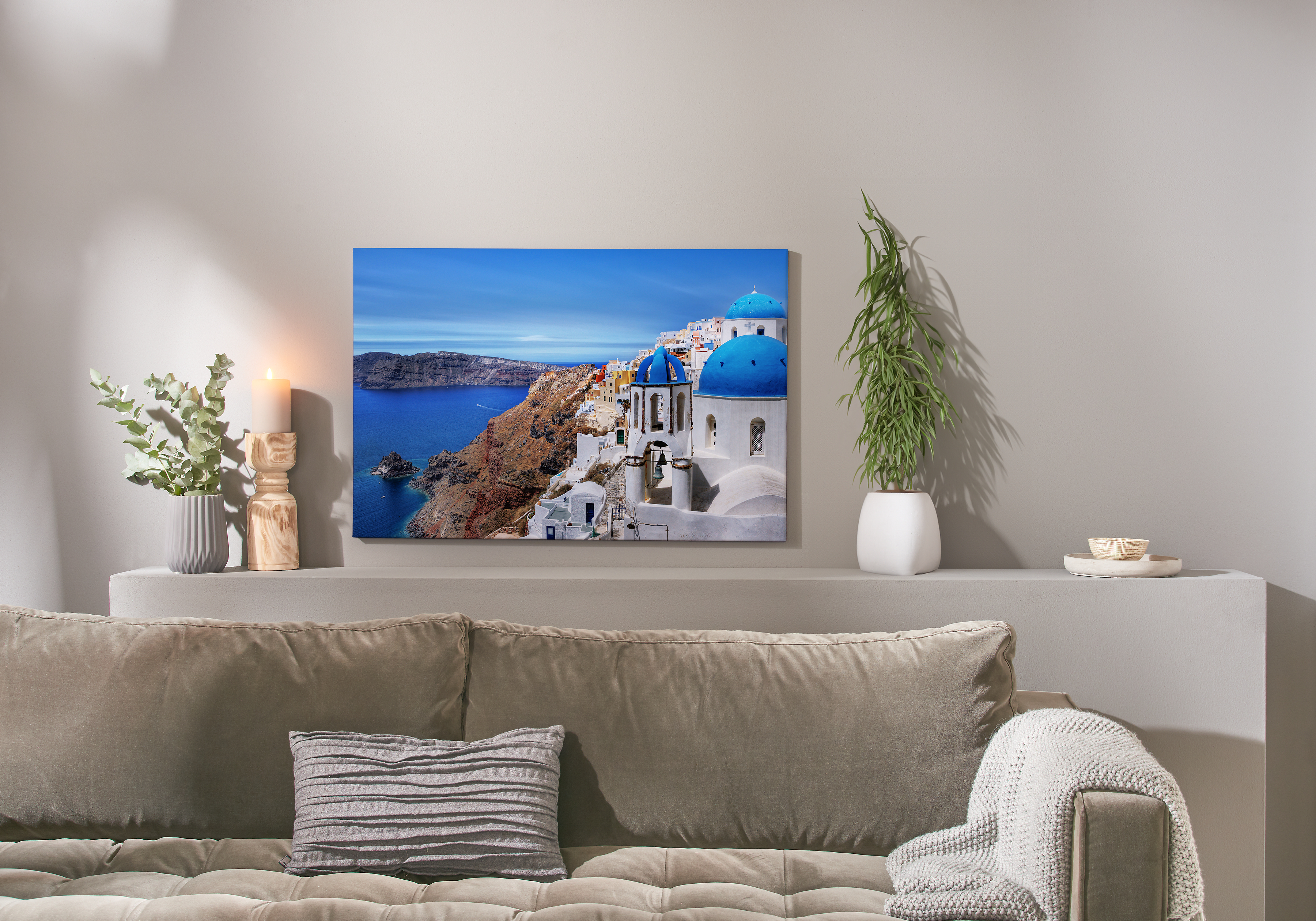 Pixum Fotoleinwand mit Urlausmotiv