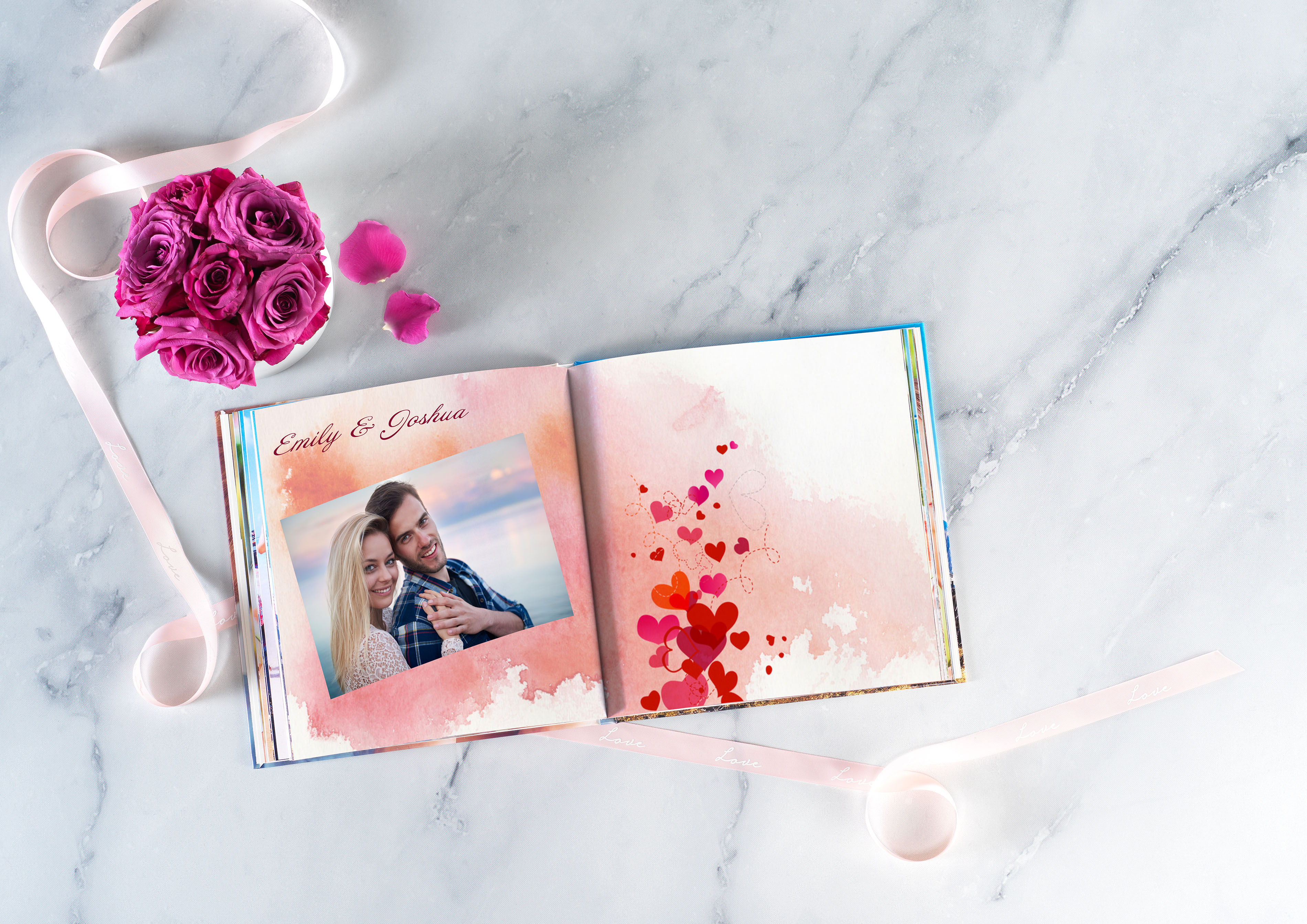 Customised Wedding Guestbook