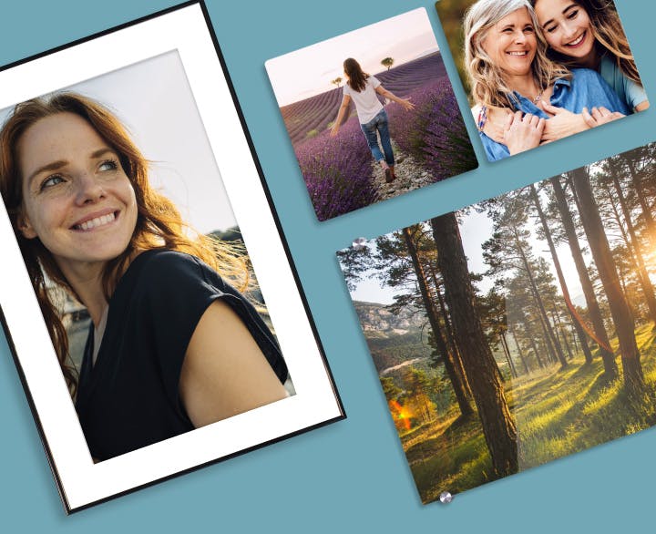 Pixum Wandbild gestalten Fotoleinwand, Fotoposter, Bild im Rahmen und Pixum Squares mit individuellen Fotos