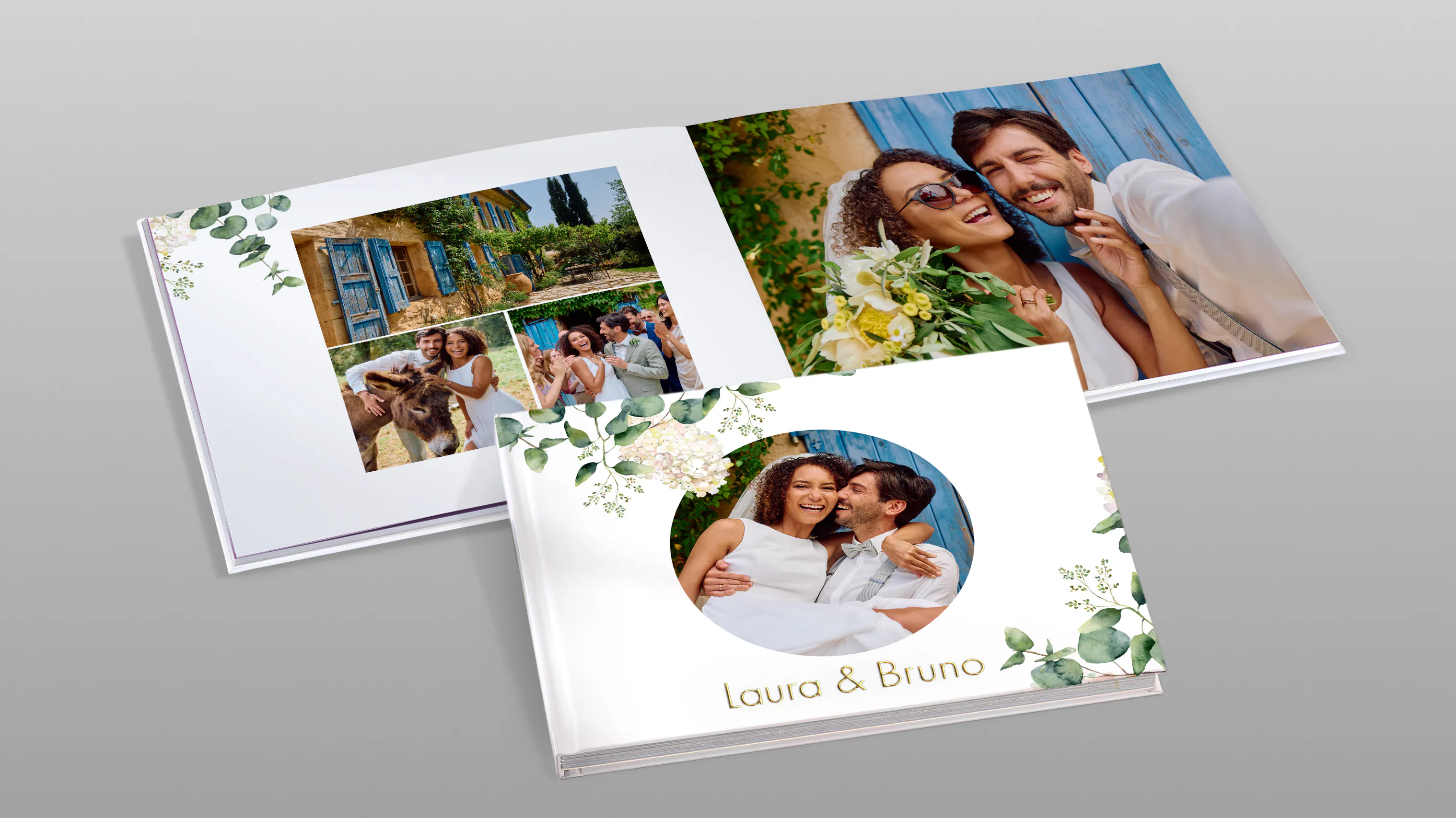 Pixum fotoboek met bruidssjabloon "Bohemian Wedding Pixum fotoboek met bruidssjabloon "Bohemian Wedding