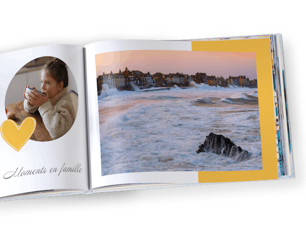 Créez vos livres photo et albums personnalisés en ligne