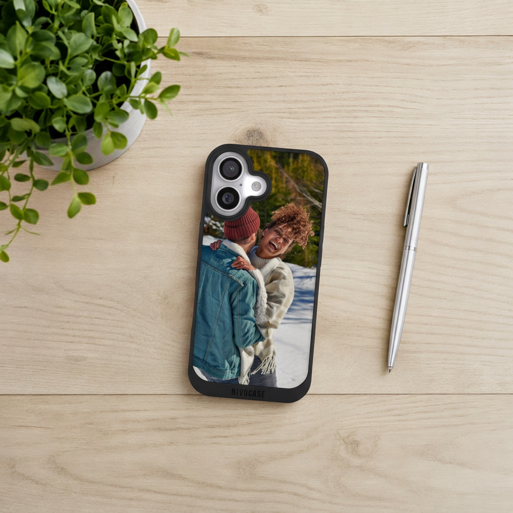 Handyhülle mit Foto von einem Pärchen