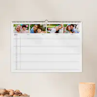 Familienkalender A3 im Querformat Familienkalender A3 im Querformat