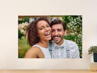 Poster photo personnalisé Poster personnalisé avec une photo de couple