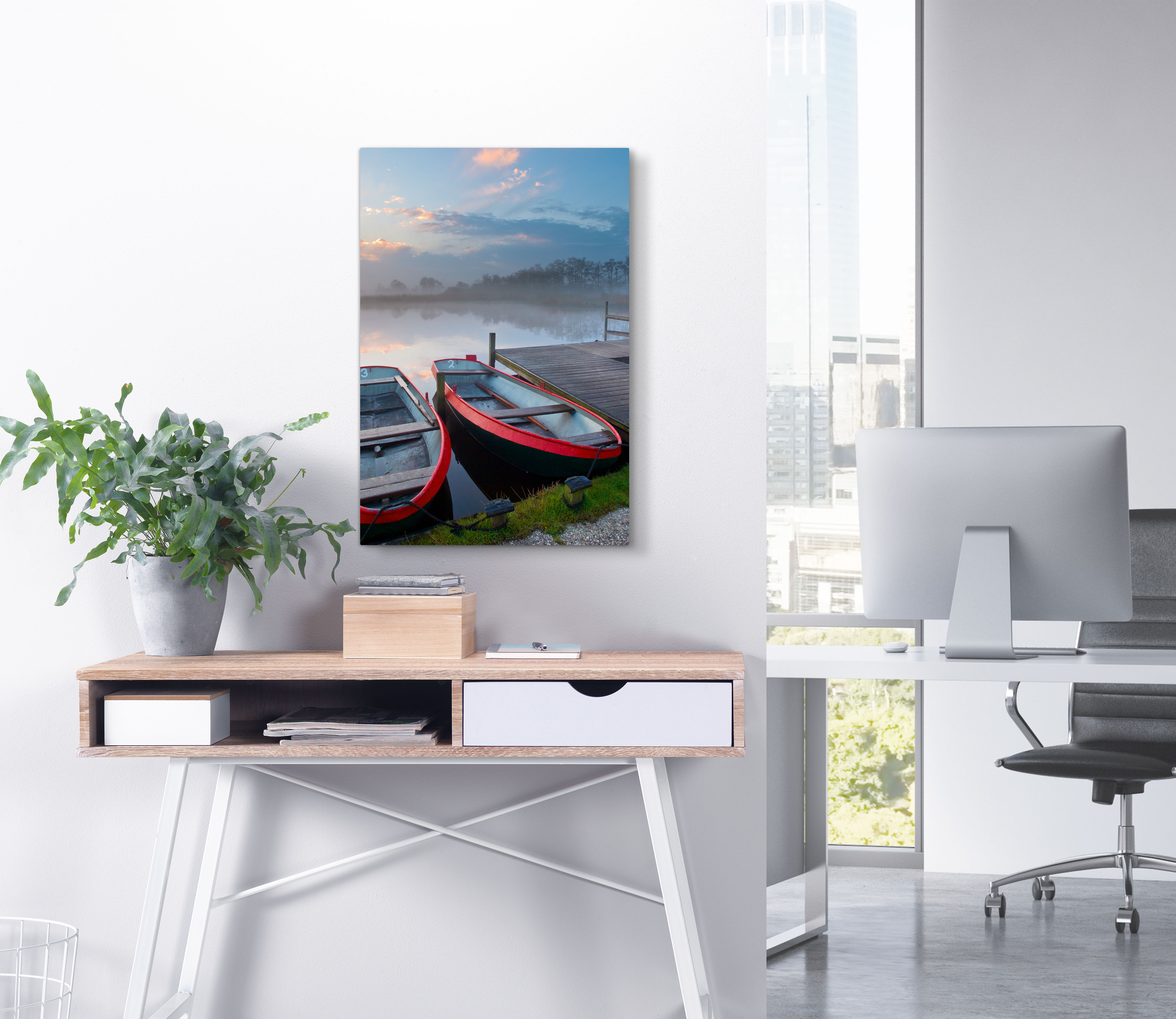 Foto auf Alu-Dibond in hochkant