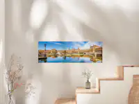 Póster panorámico con una foto de Sevilla Un póster panorámico de Pixum en formato 120x40 cm con una foto de Sevilla