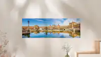 Ein Panorama-Wandbild als Poster Ein Pixum Panorama-Wandbild als Poster im Format 120x40 cm.