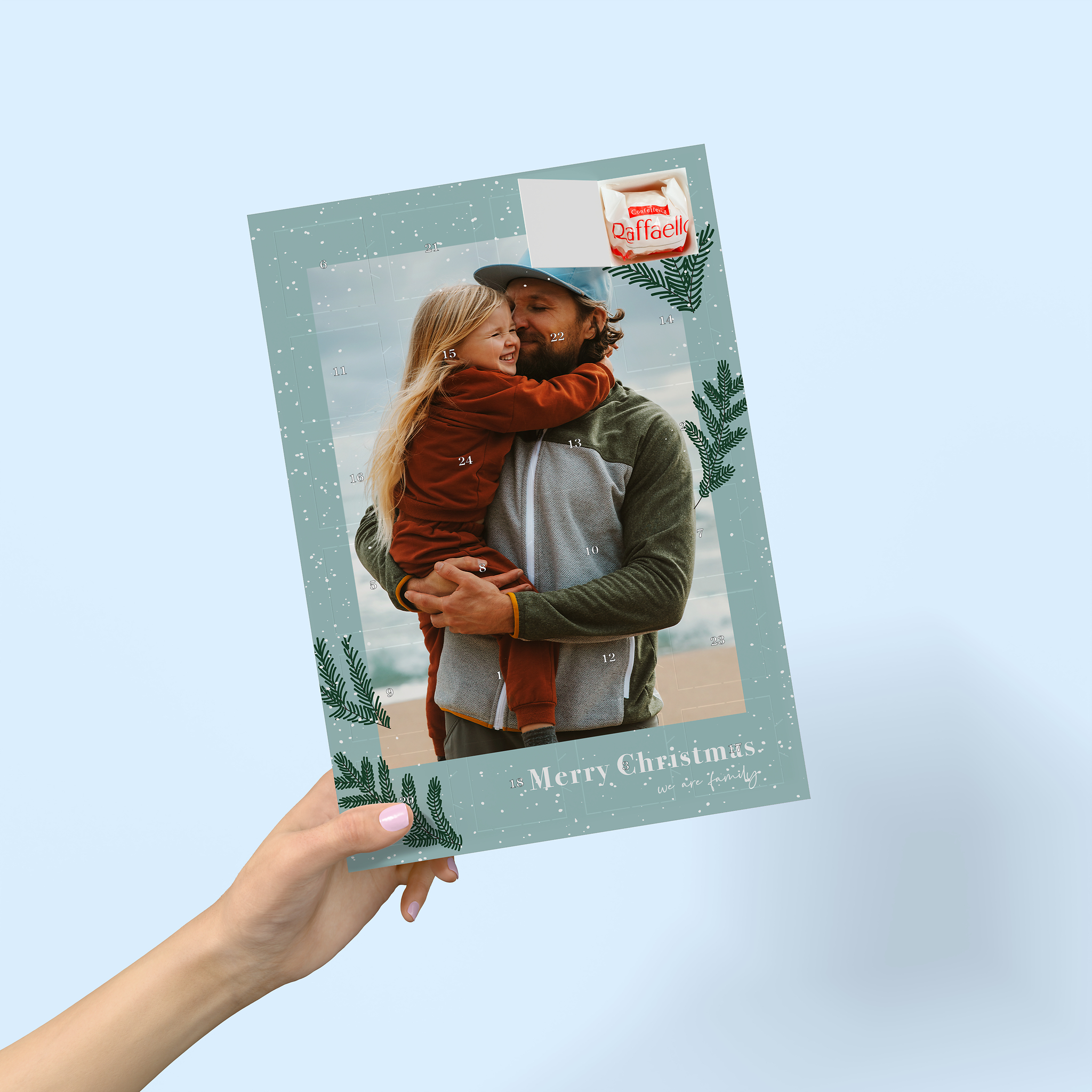Créer votre calendrier de l'Avent Ferrero avec vos photos