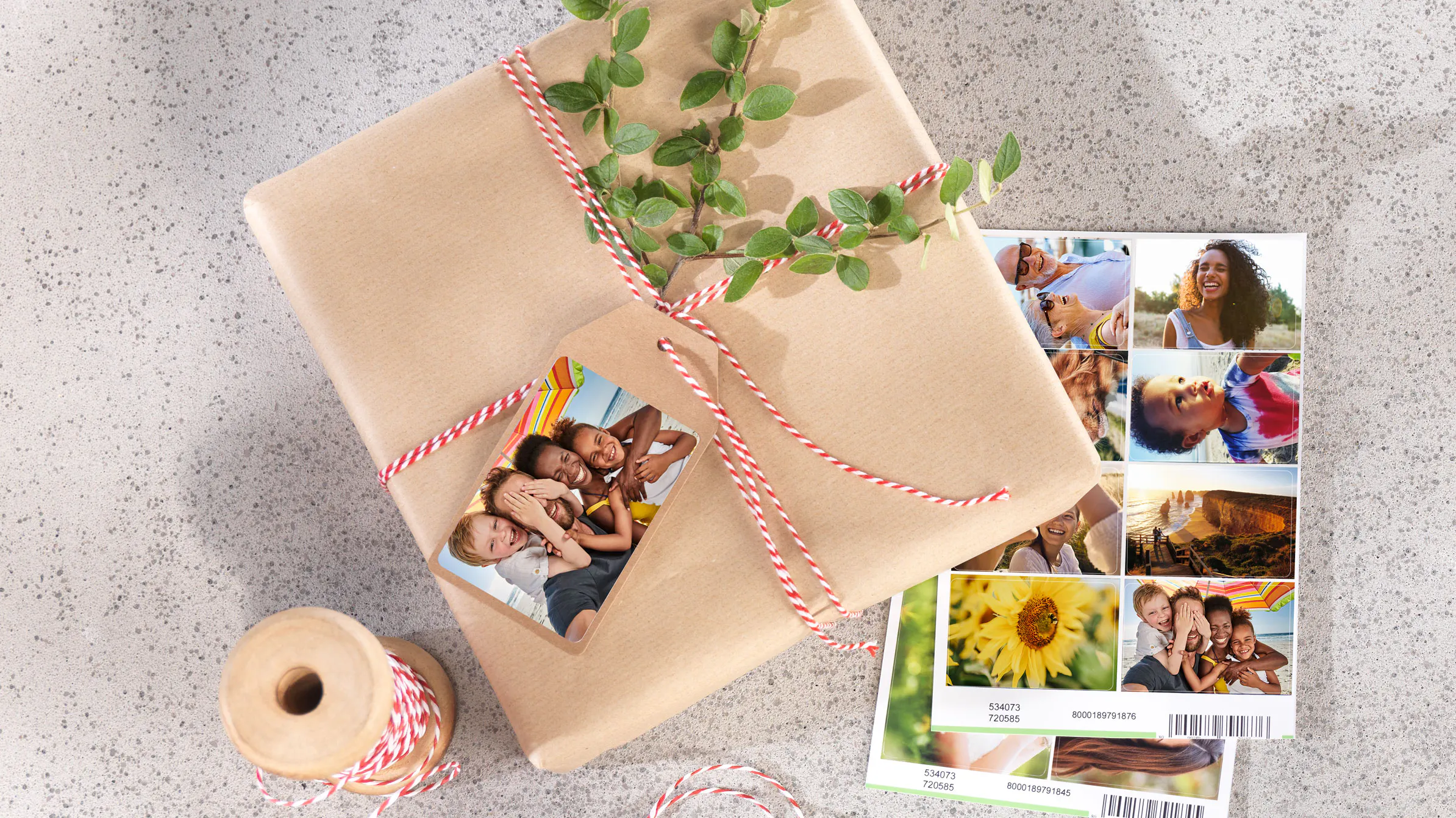 Sticker personalizzati per un regalo Sticker personalizzati per un regalo