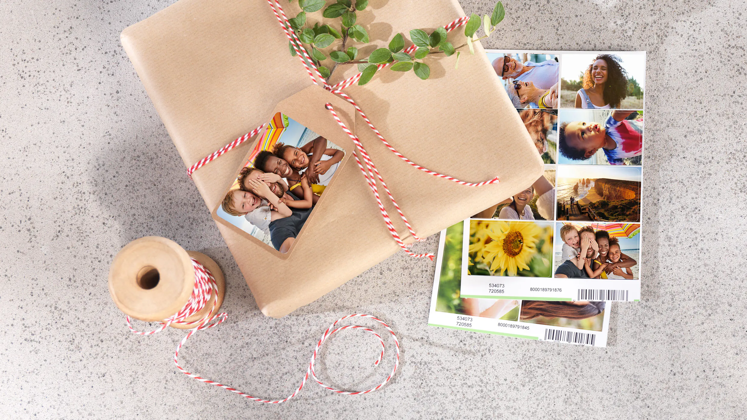 Foto-Sticker Geschenk Ambiente Foto-Sticker Geschenk Ambiente