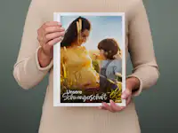 Fotobuch über die Schwangerschaft Fotobuch über die Schwangerschaft