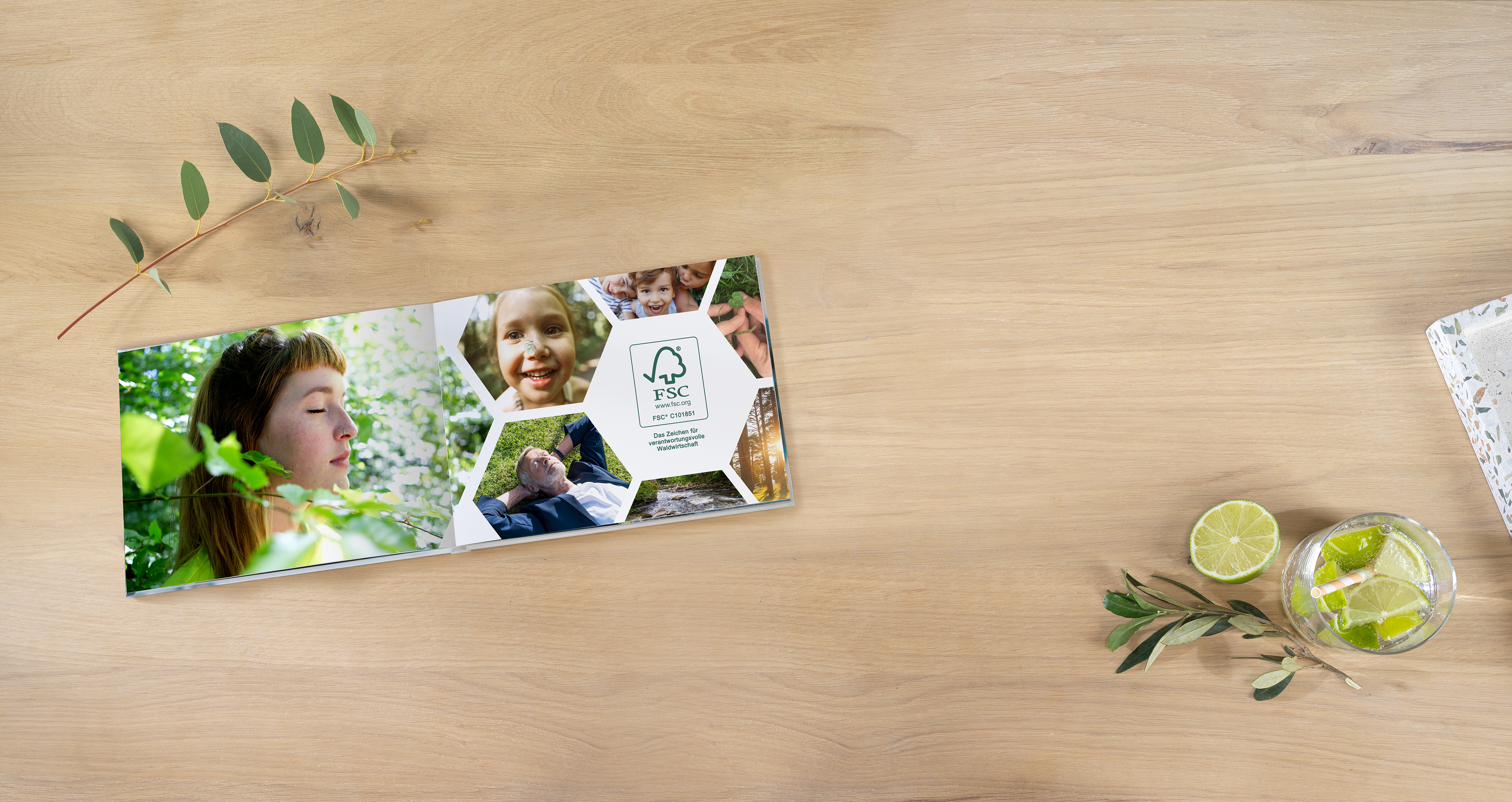 Pixum Fotoboeken hebben het FSC©-certificaat