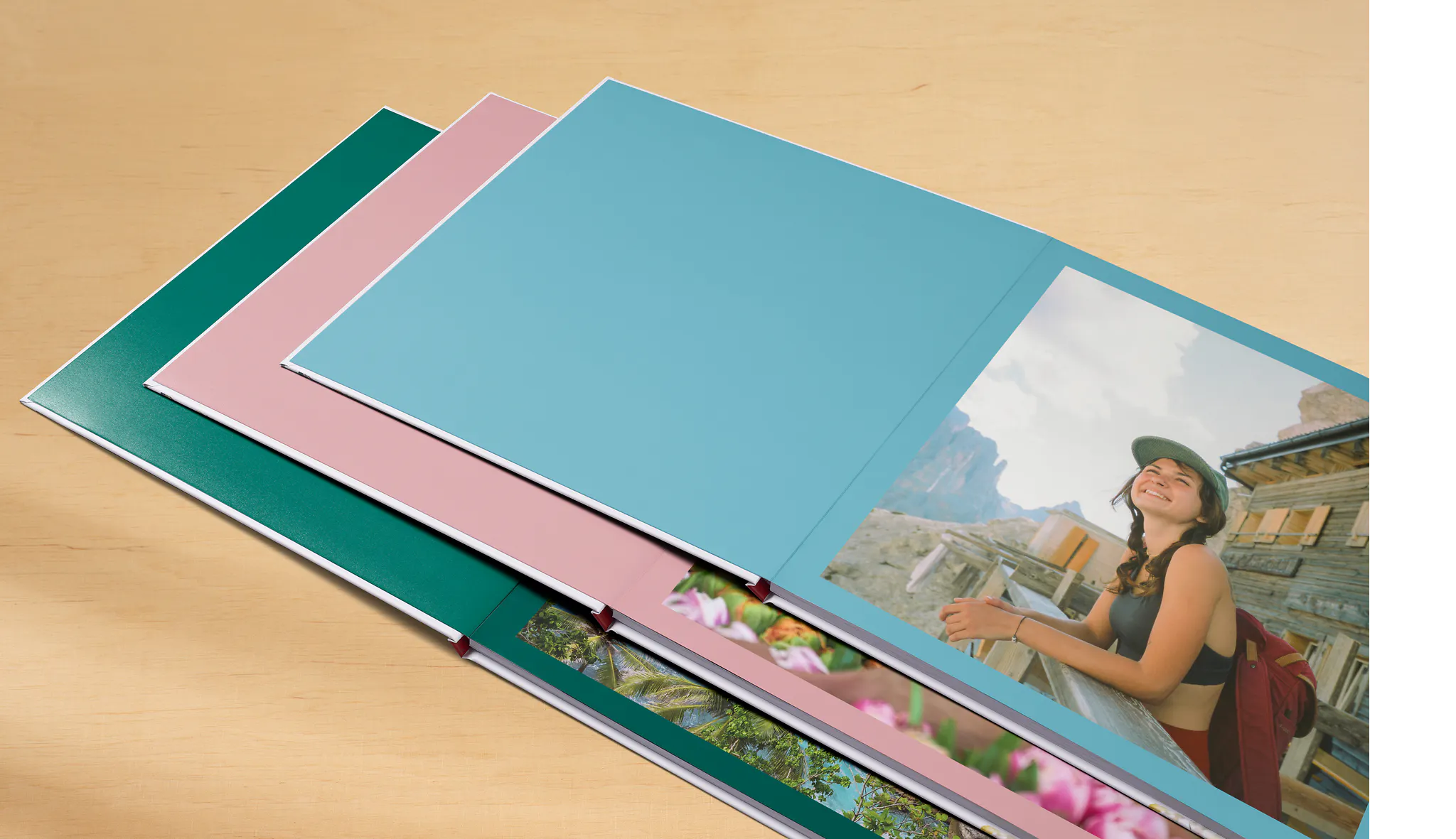 Pixum Fotobuch mit farbigen Innenseiten