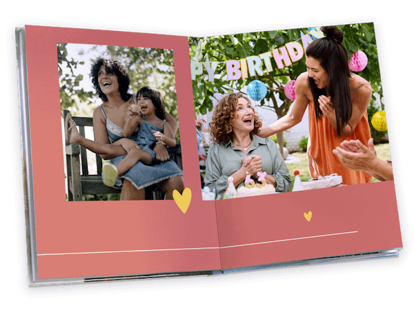 Fotolibro Pixum in formato panoramico per la festa della mamma