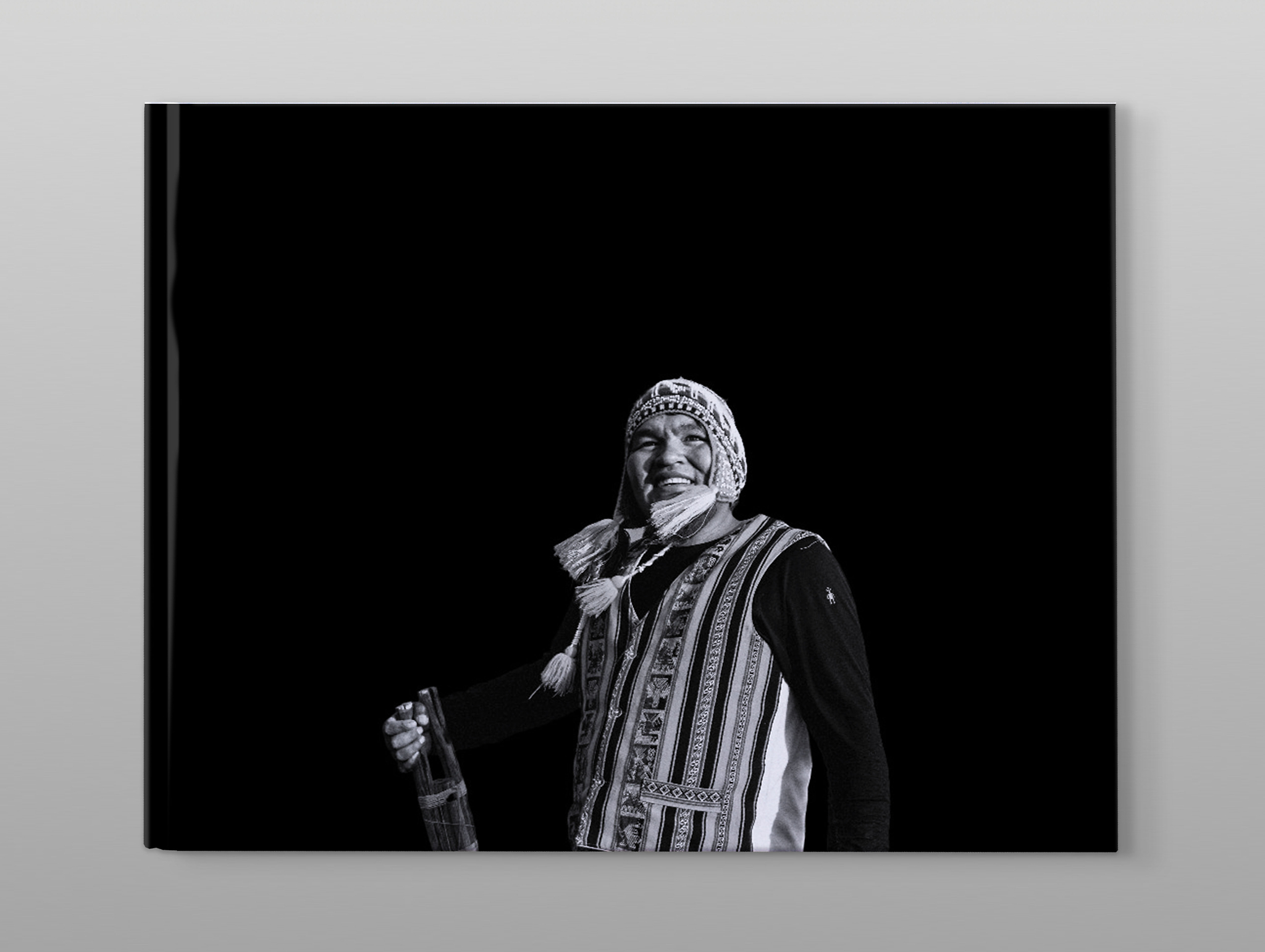 Cover eines Pixum Fotobuch Kundenbeispiels von Chile, Bolivien, Peru vor grauem Hintergrund