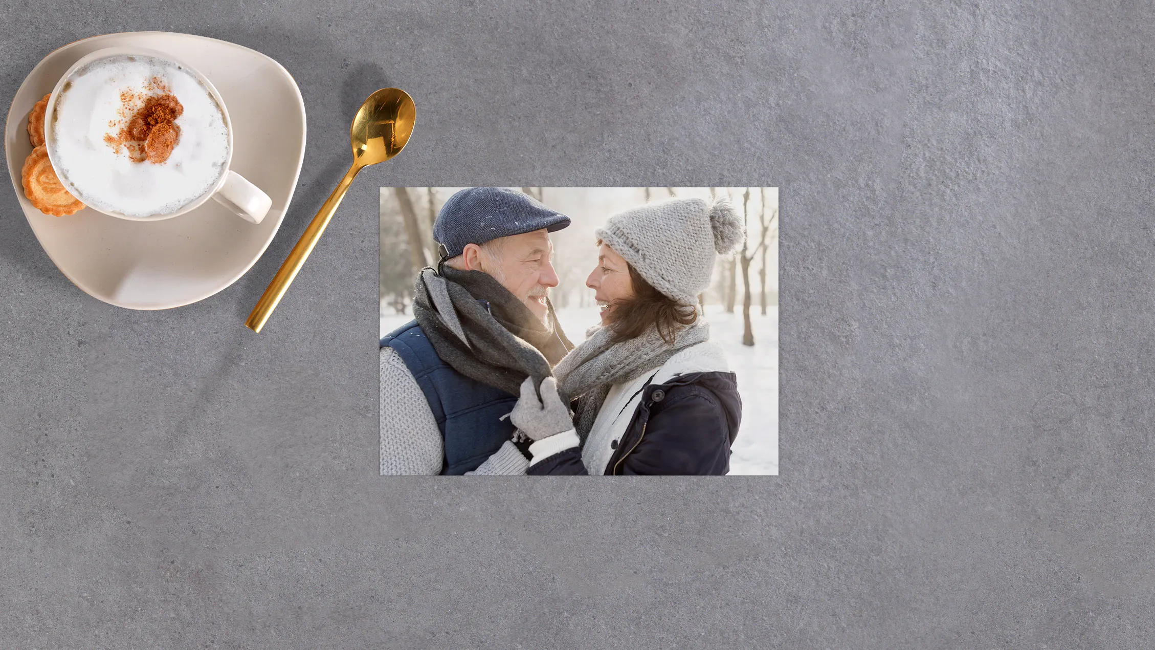 Premium-Foto 13 cm randlos Ambiente