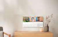 En vægkalender i panorama format