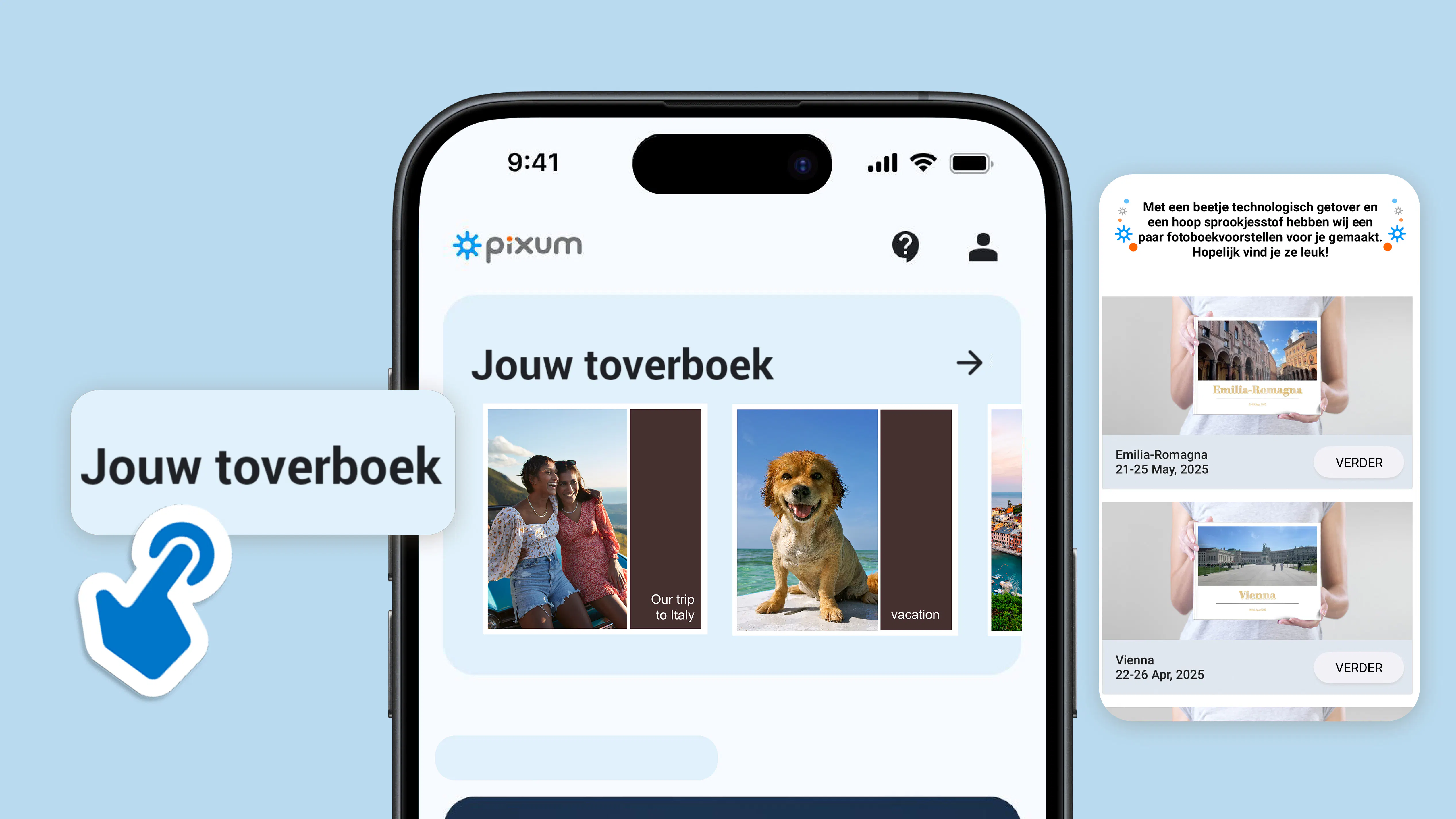 Automatische fotoboeken maken met de Pixum App Automatische fotoboeken maken met de Pixum App